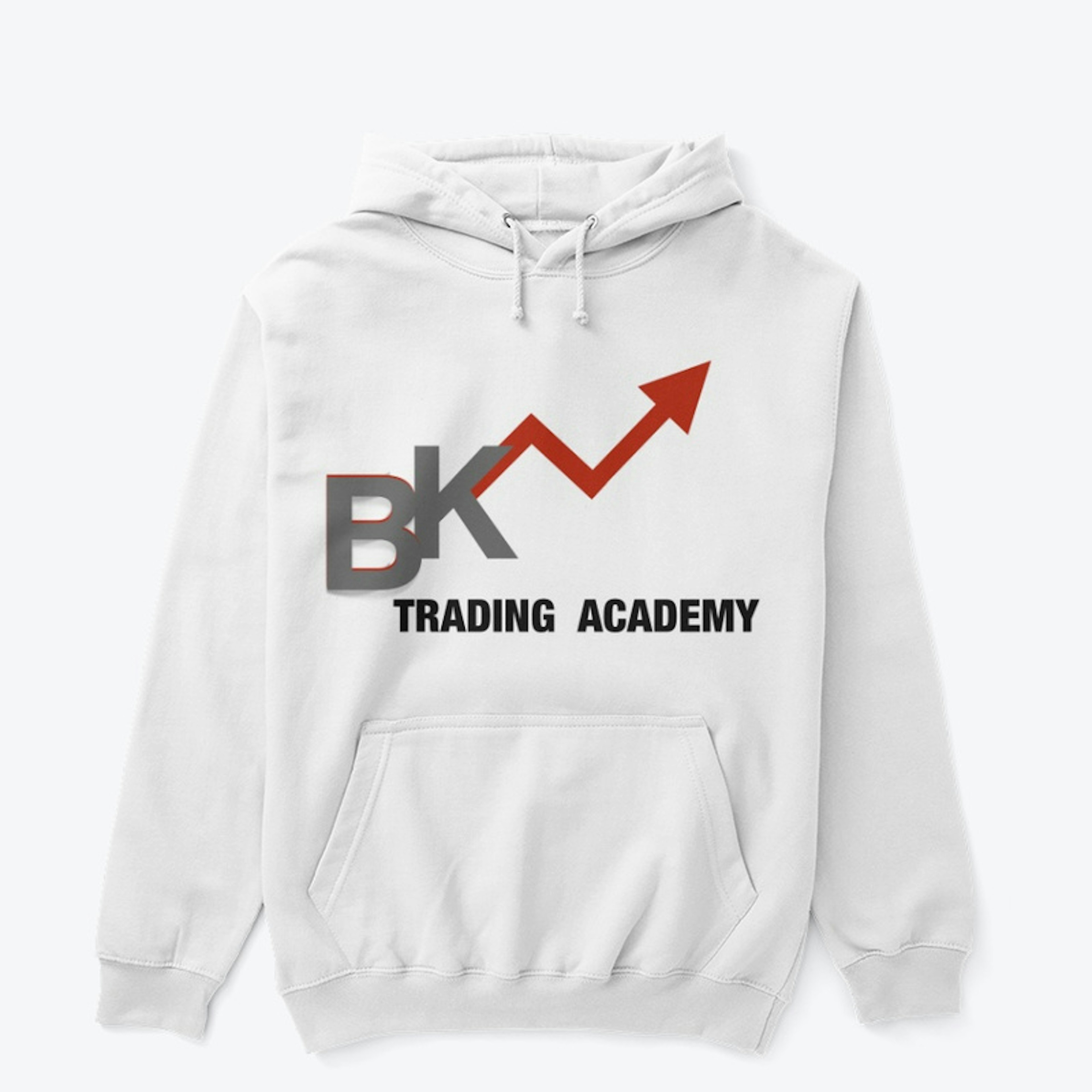 BK Trading Academy White Hoodie